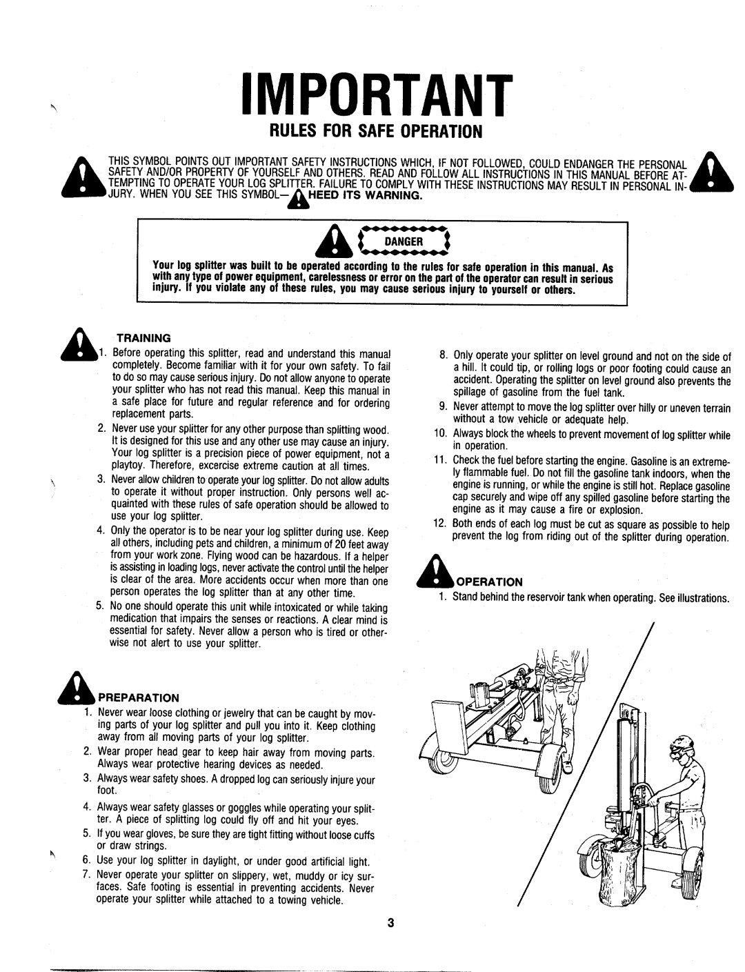 MTD 240-622-003, 240-623-003 manual 