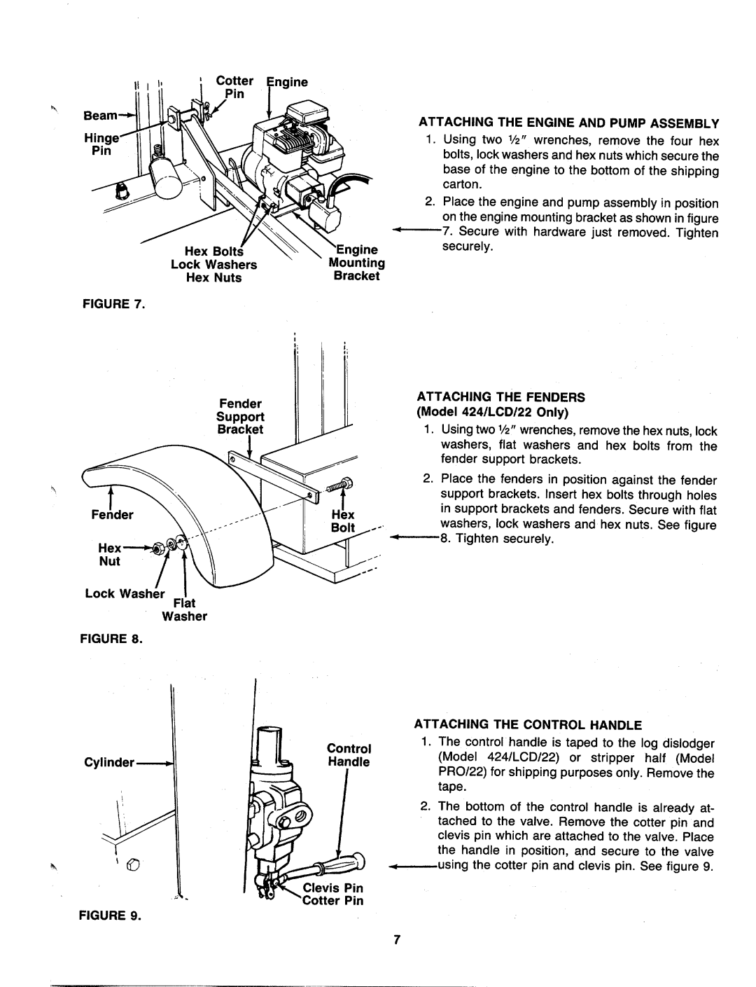 MTD 240-622-003, 240-623-003 manual 