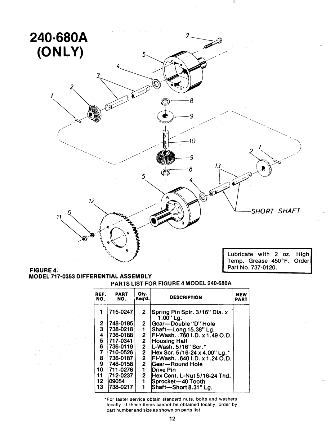 MTD 240-670A, 240-680A manual 