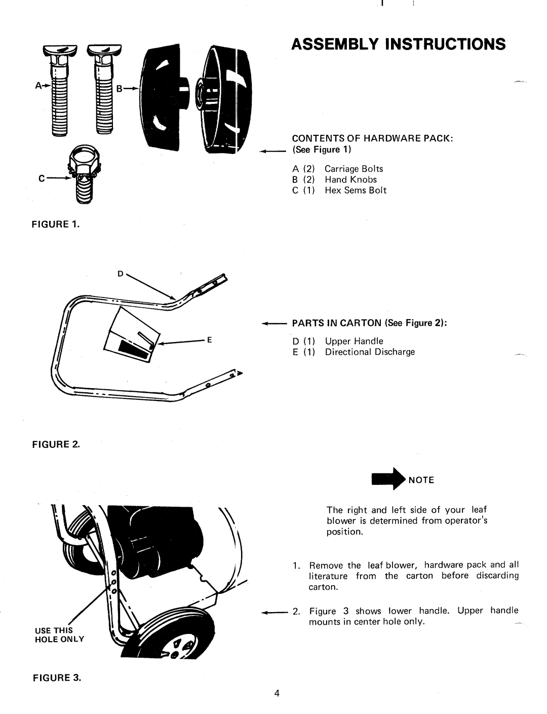 MTD 240695, 240-693-000, 240-692-000 manual 