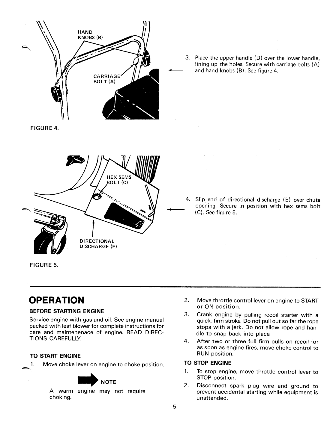 MTD 240-692-000, 240-693-000, 240695 manual 