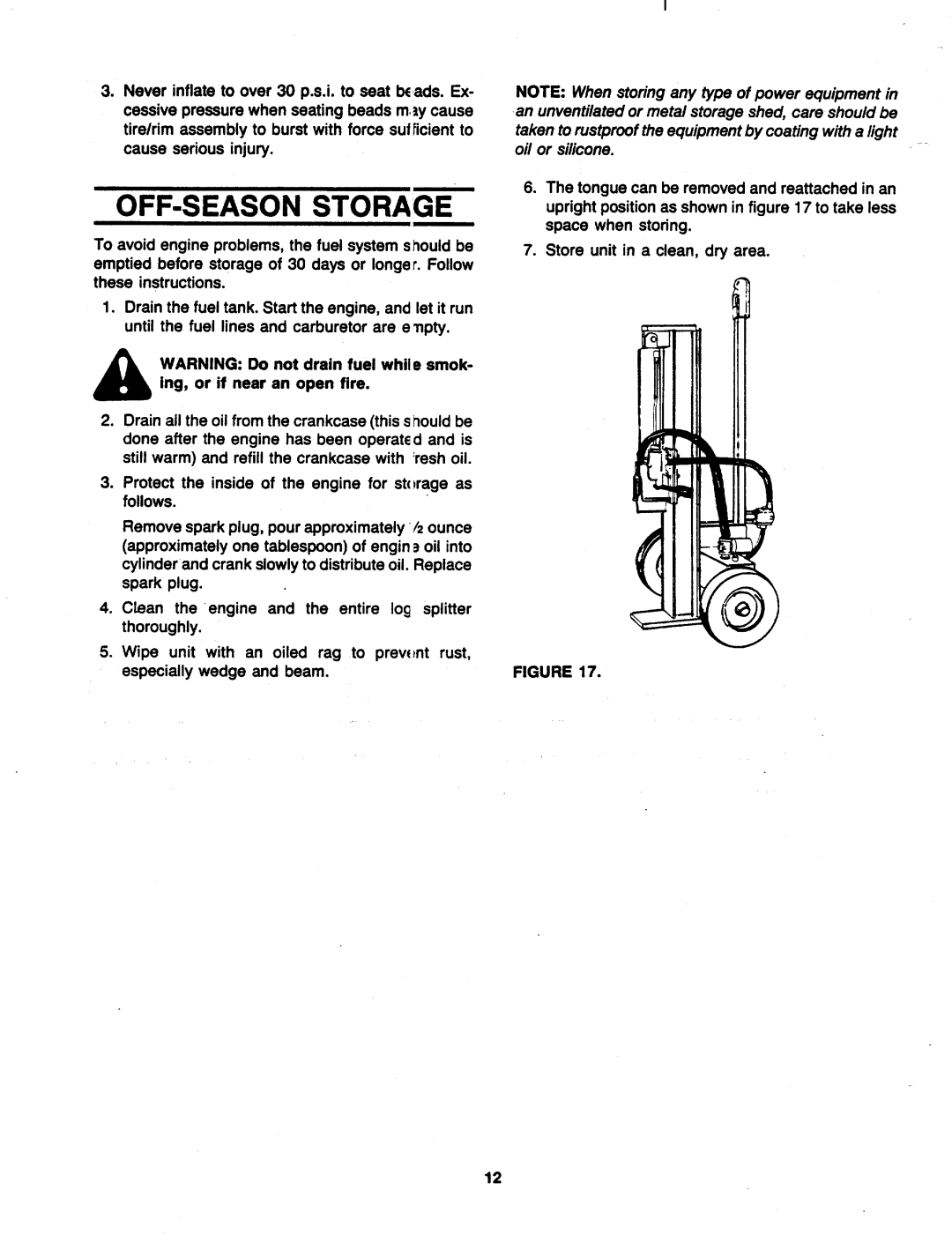 MTD 241-521-000 manual 