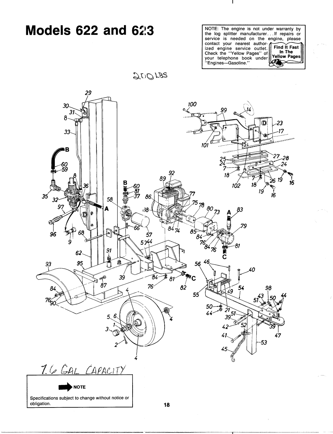 MTD 241-622-000, 241-623-000 manual 