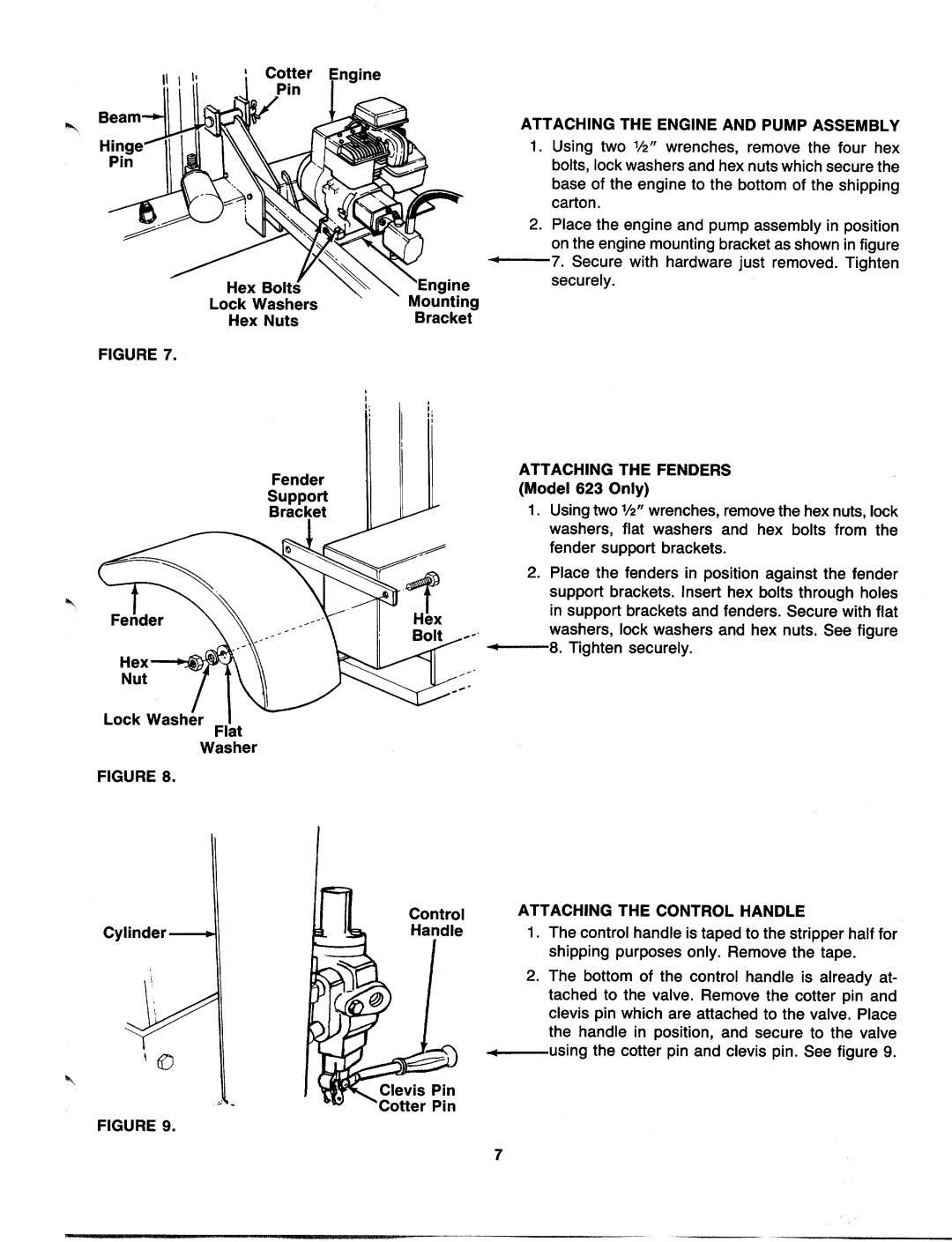 MTD 241-623-000, 241-622-000 manual 