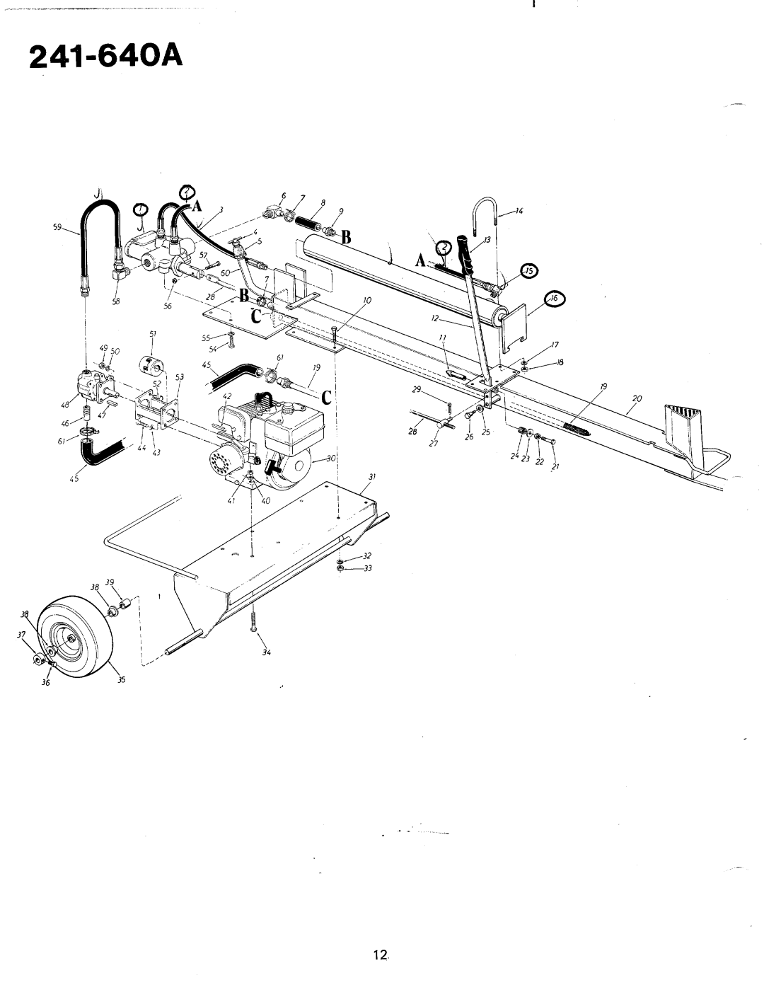 MTD 241-640A manual 