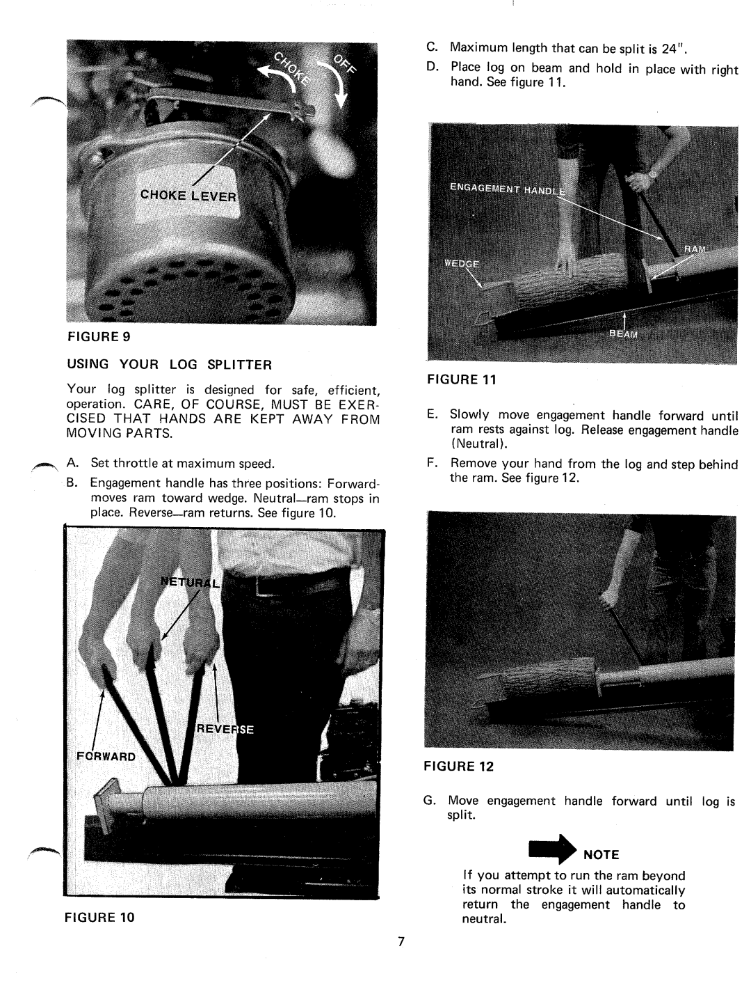 MTD 241-640A manual 