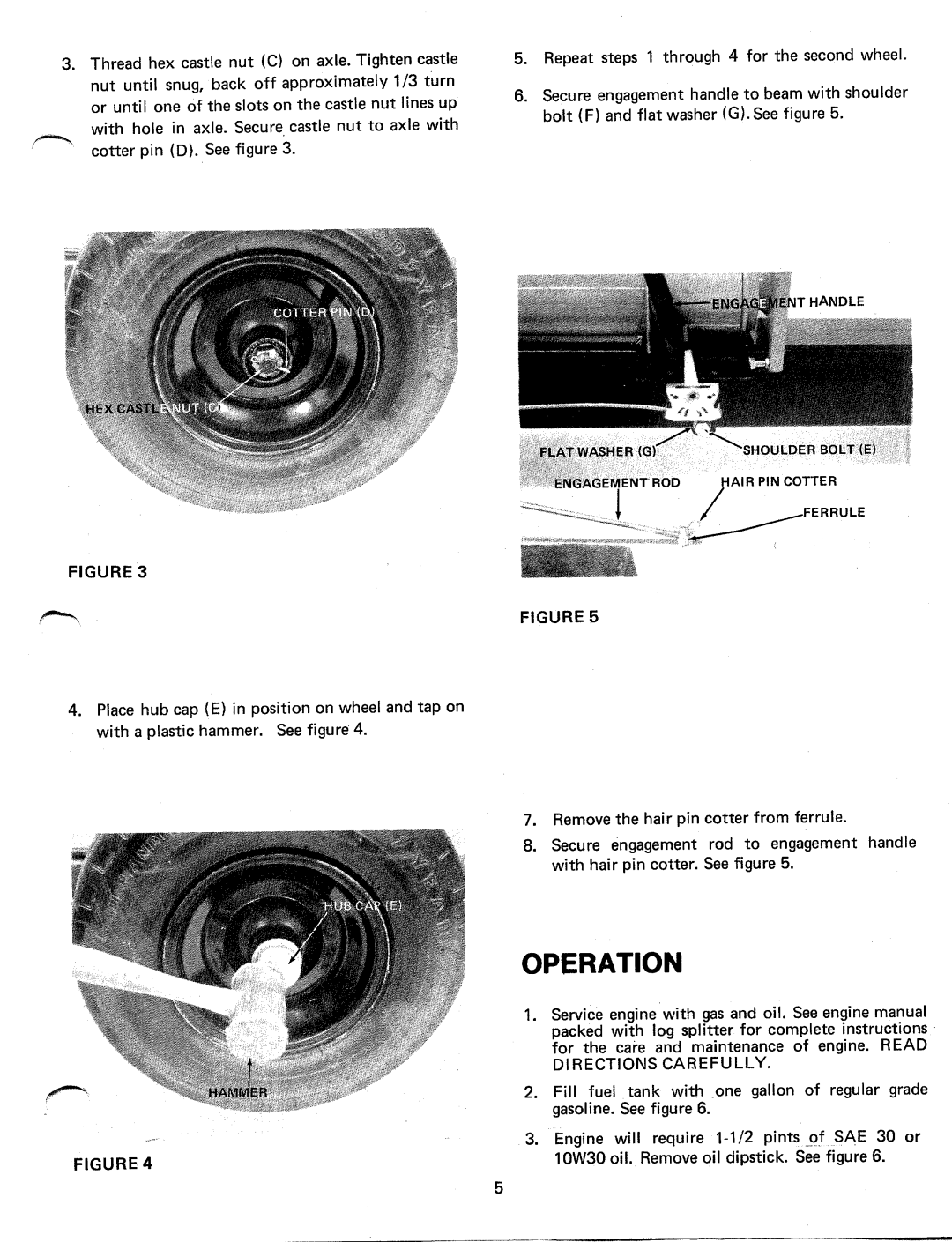 MTD 241-645A manual 