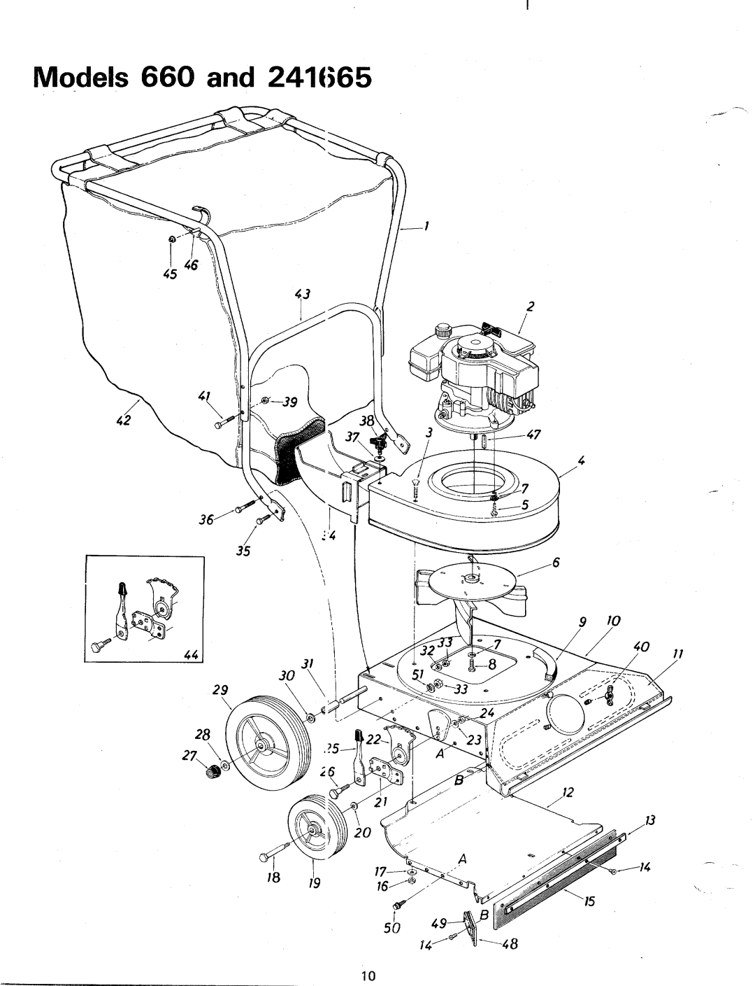 MTD 241-660-000, 241665 manual 