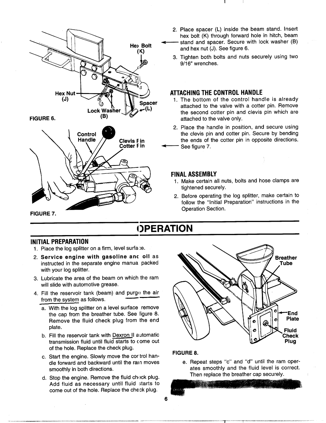 MTD 242-610-000 manual 