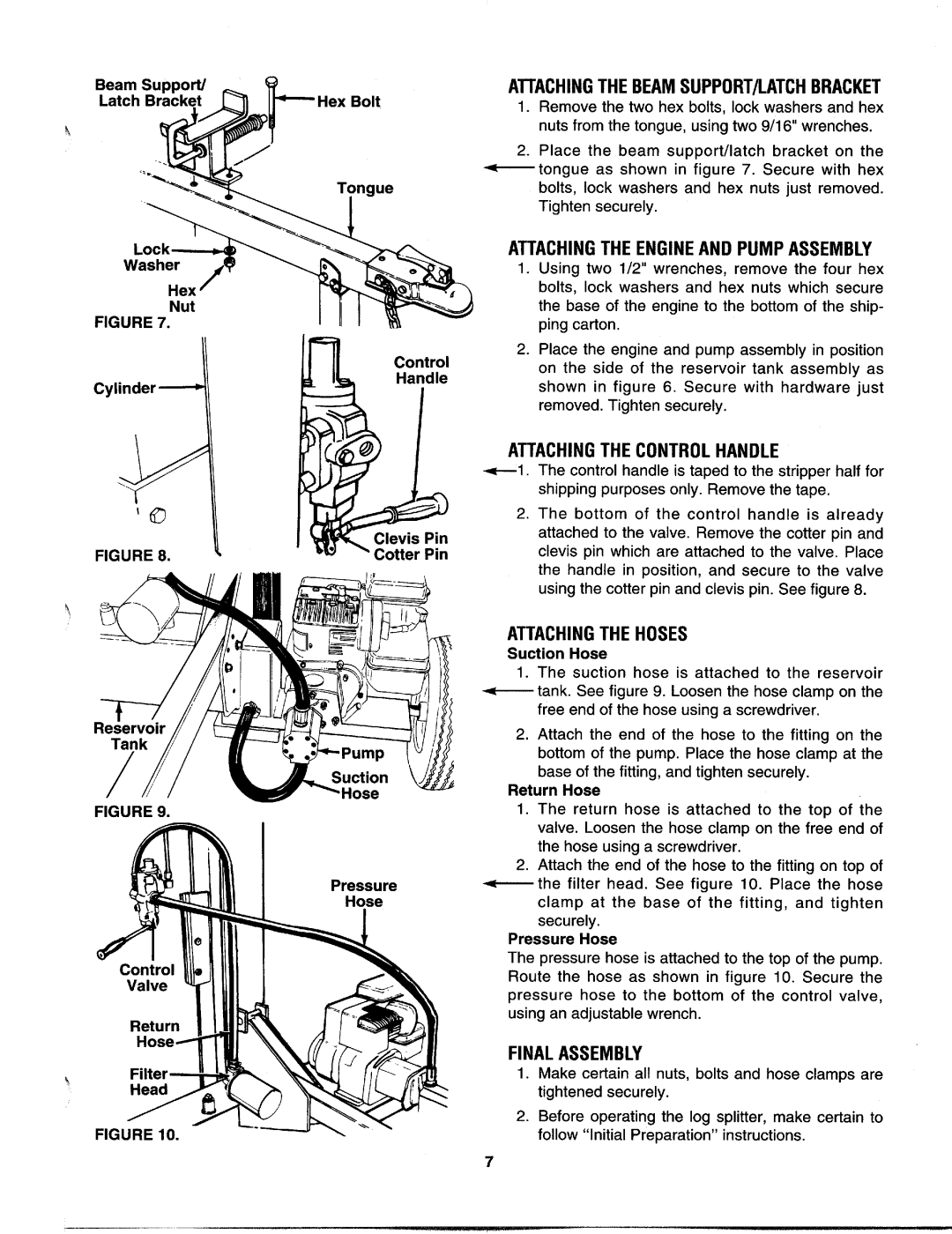 MTD 242-630-000 manual 