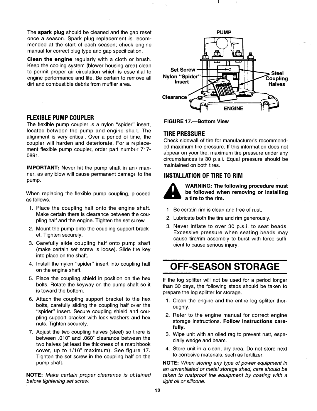 MTD 242-632-000, 242-622-000 manual 