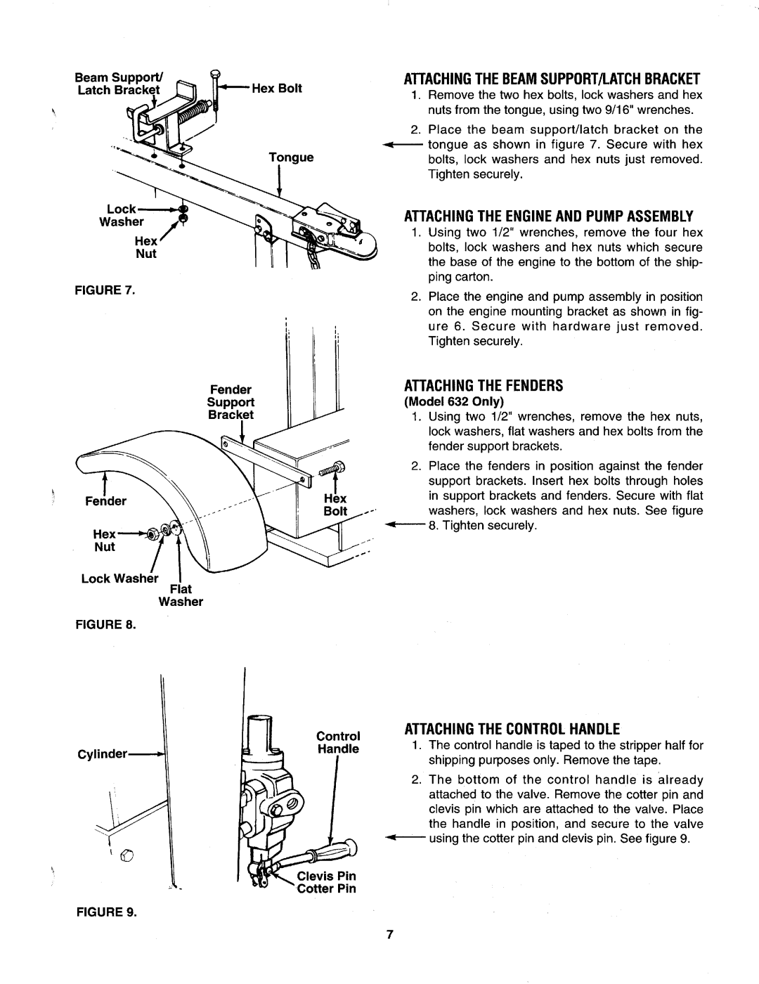 MTD 242-622-000, 242-632-000 manual 