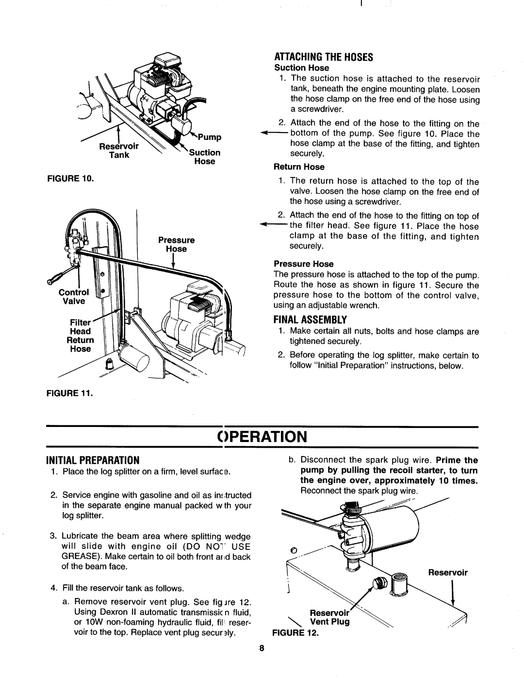 MTD 242-632-000, 242-622-000 manual 