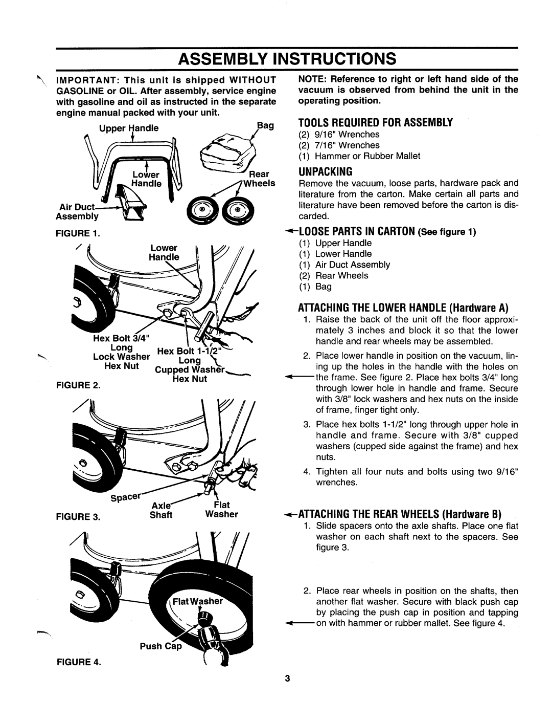 MTD 242665, 242-662-000, 242-660-000 manual 