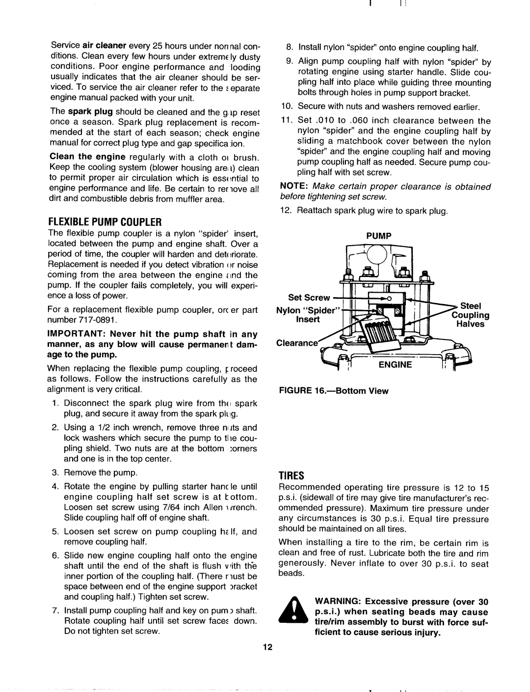 MTD 243-630-000 manual 