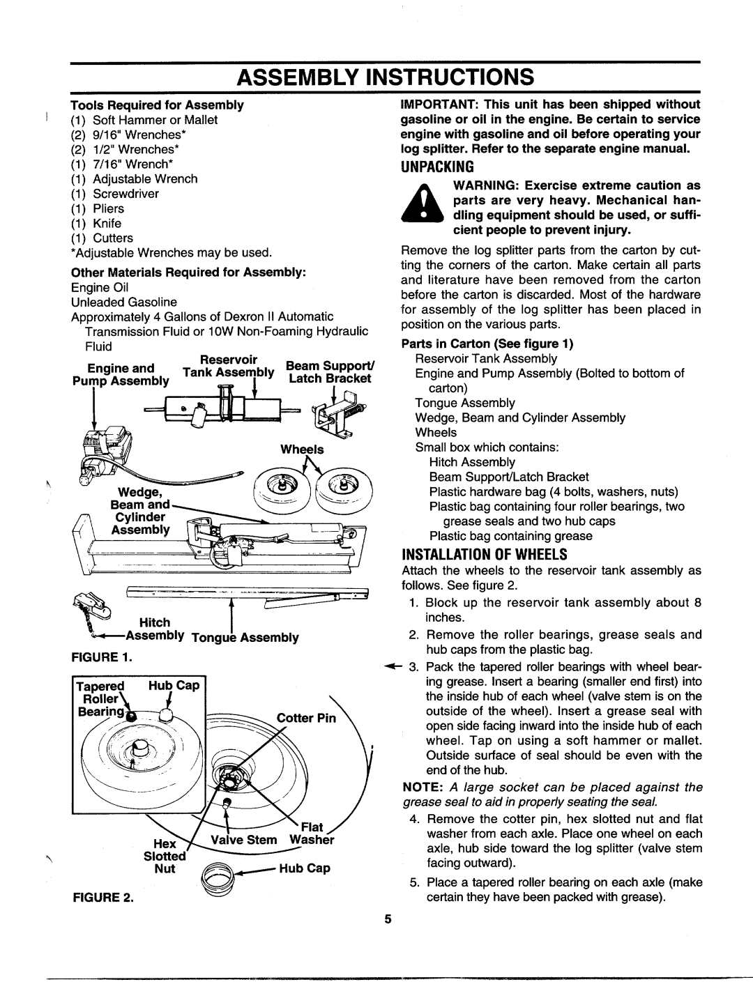 MTD 243-630-000 manual 