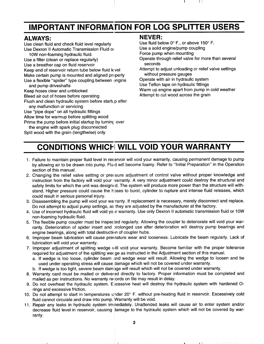 MTD 243-635-000, 243-636-000 manual 