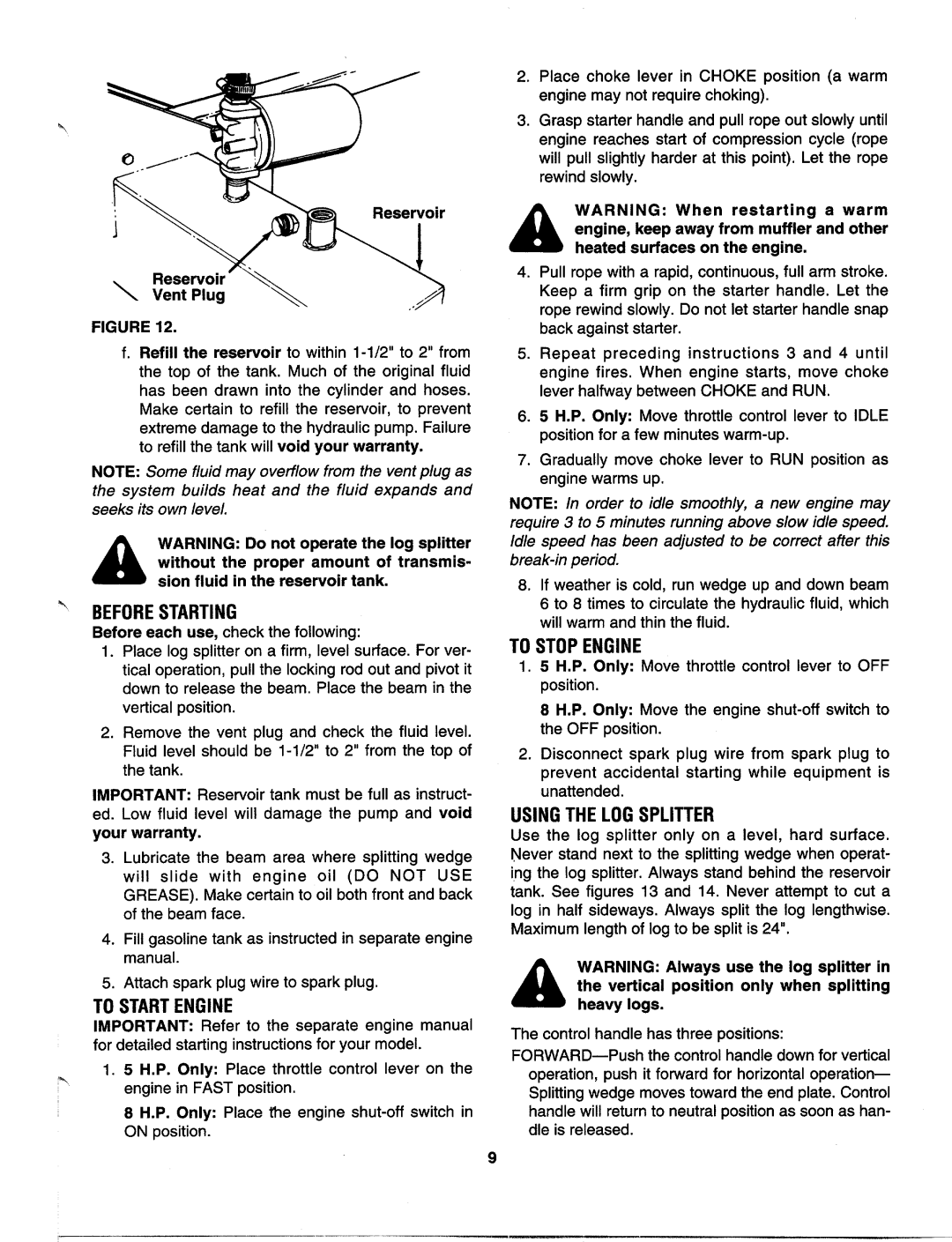 MTD 243-636-000, 243-635-000 manual 