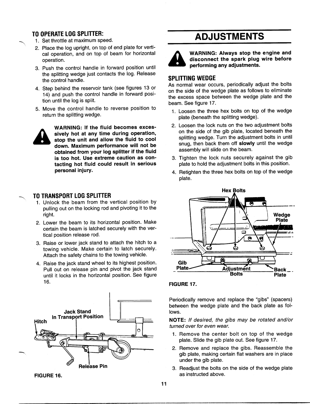 MTD 243-638-000 manual 