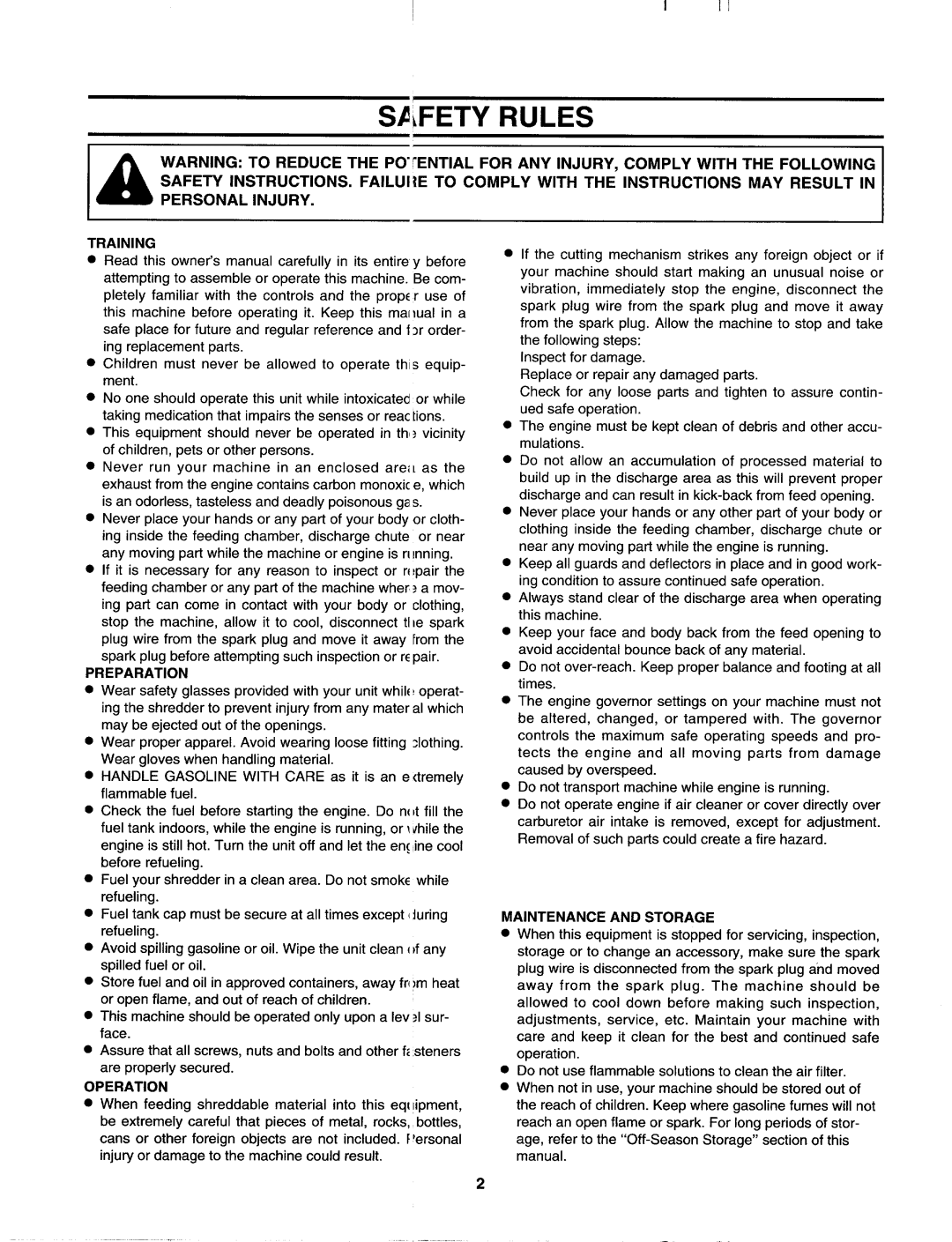 MTD 243-640A000, 243-645A000, 243-641A000 manual 