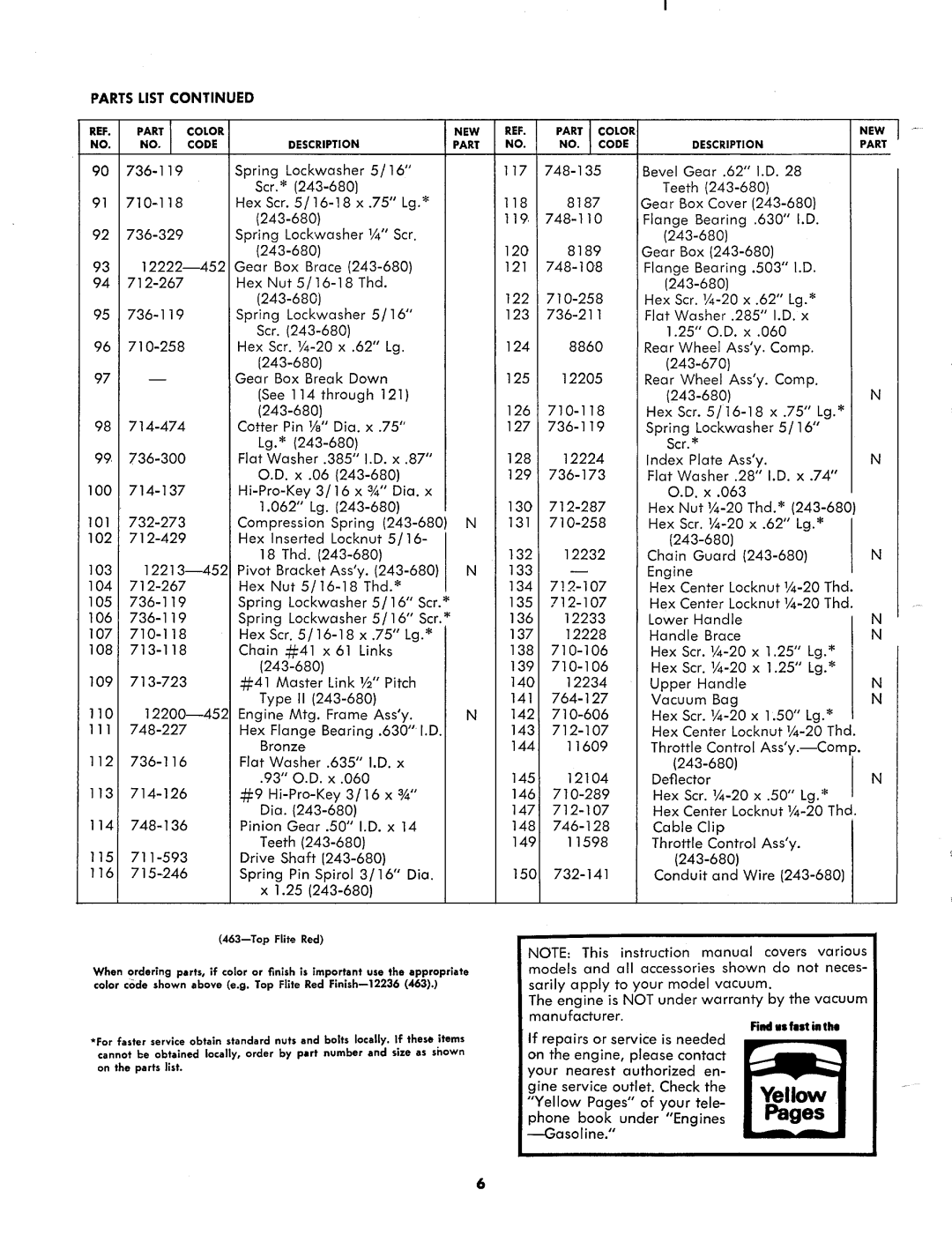 MTD 243-670, 243-680 manual 