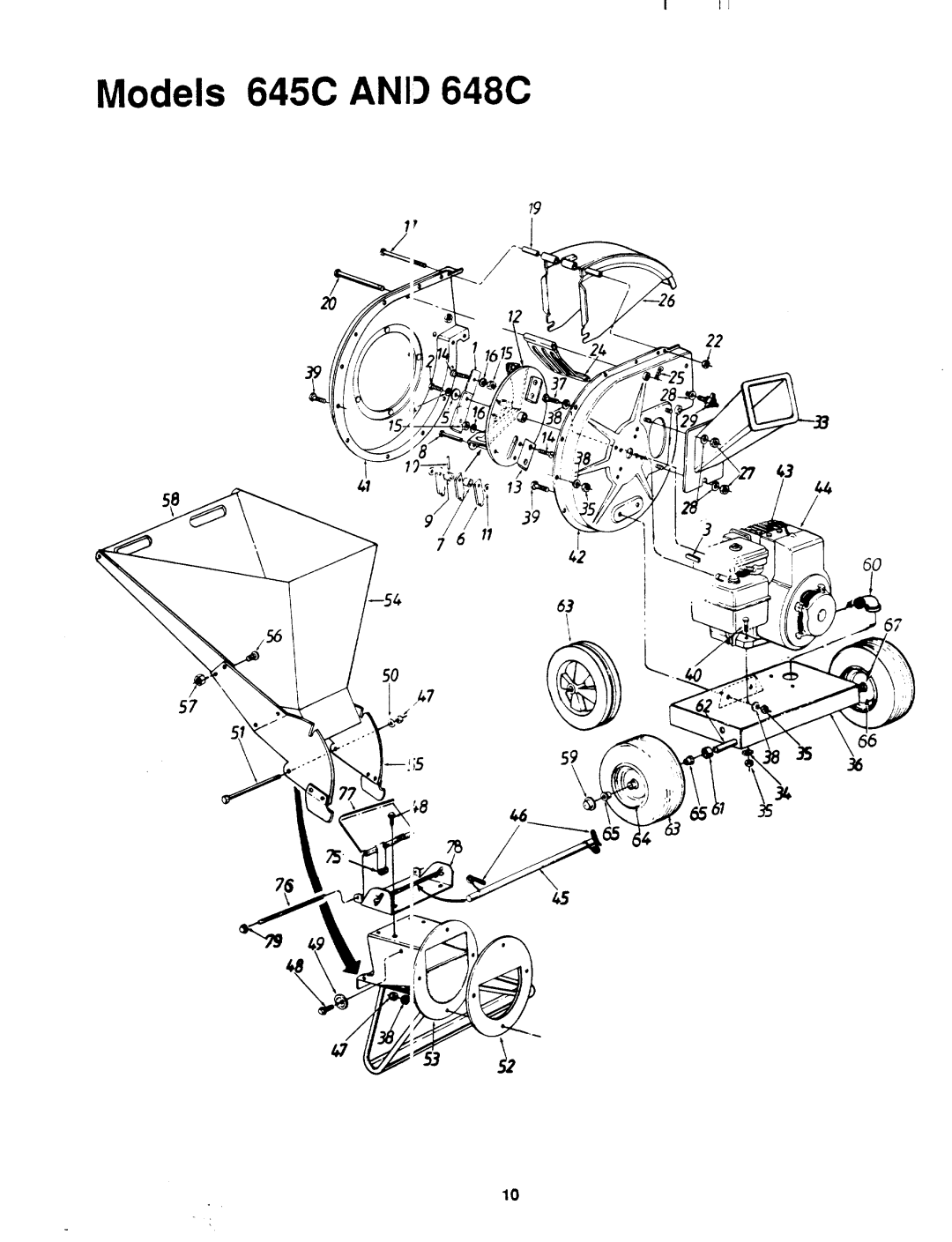 MTD 243-685C000, 243-645C000 manual 