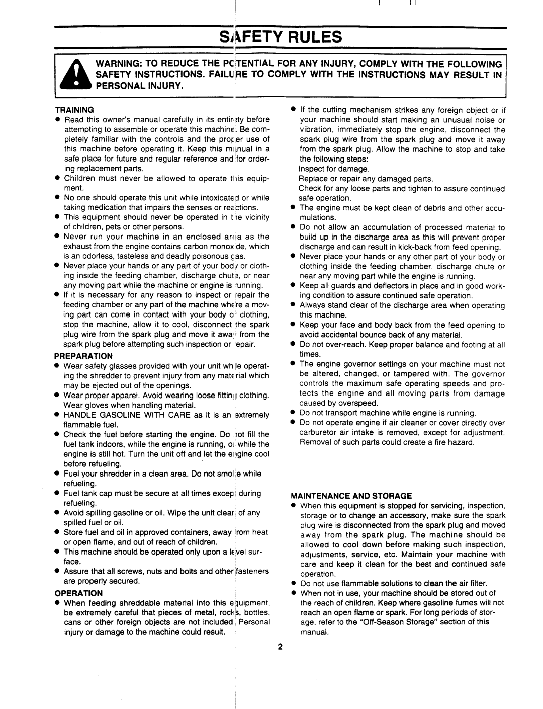 MTD 243-685C000, 243-645C000 manual 