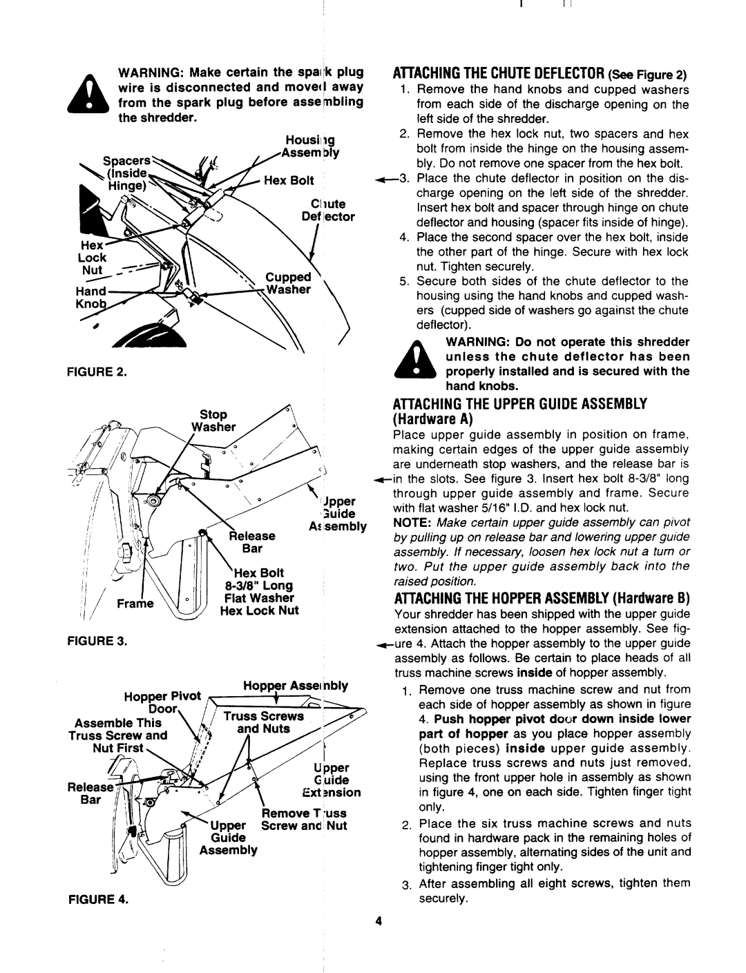 MTD 243-685C000, 243-645C000 manual 