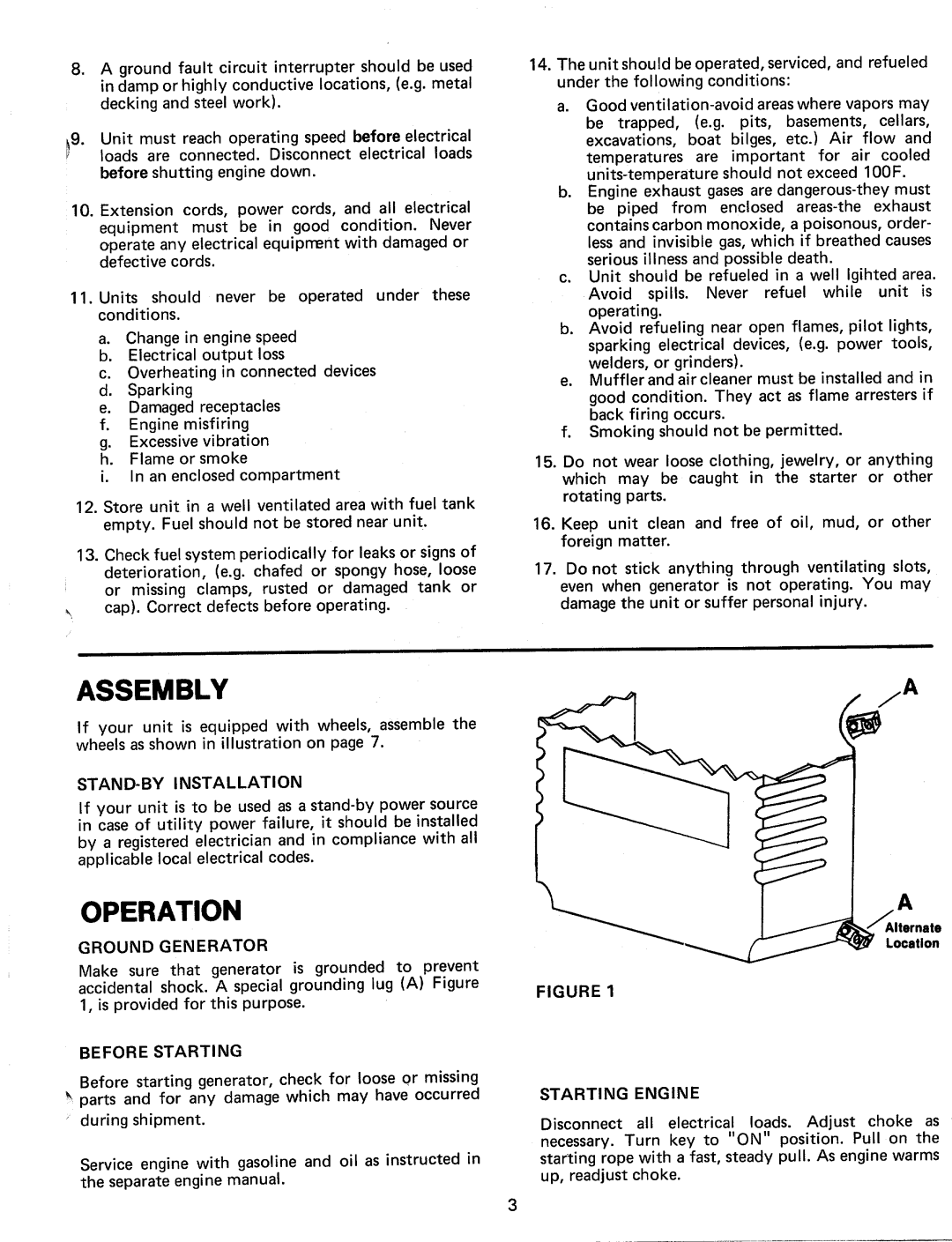 MTD 243-714A, 243-725A, 243-723A, 243-712A, 243-713A manual 