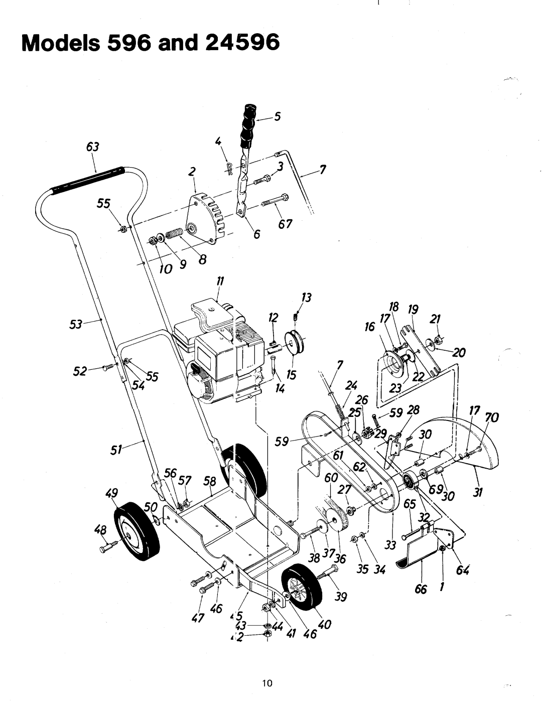 MTD 24596-8, 248-596-000 manual 