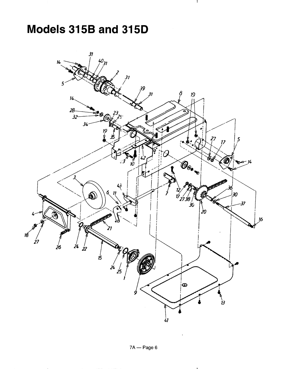 MTD 246-315B000, 246-315D000 manual 