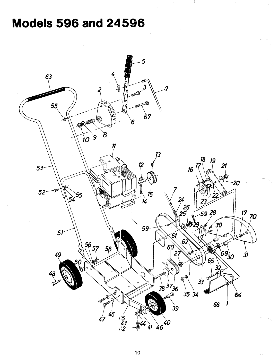 MTD 246-596-000, 245596C manual 