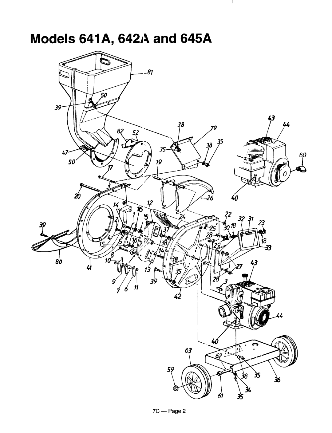 MTD 246-641A000 manual 