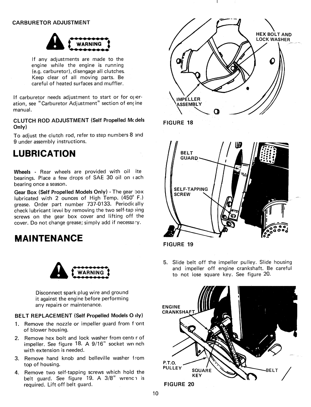 MTD 246-675-000, 24687C, 24677C, 246-685-000, 246-689-000 manual 