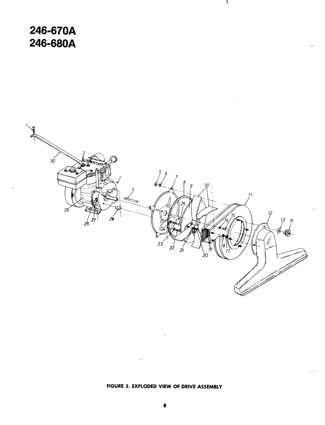 MTD 246-680A, 246-670A manual 