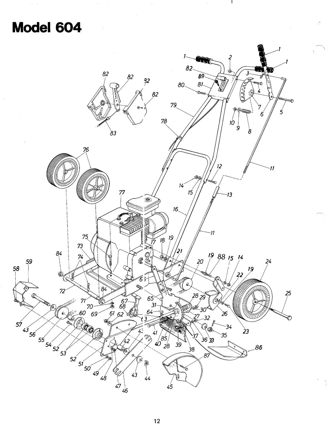 MTD 24604C, 246-604-000 manual 