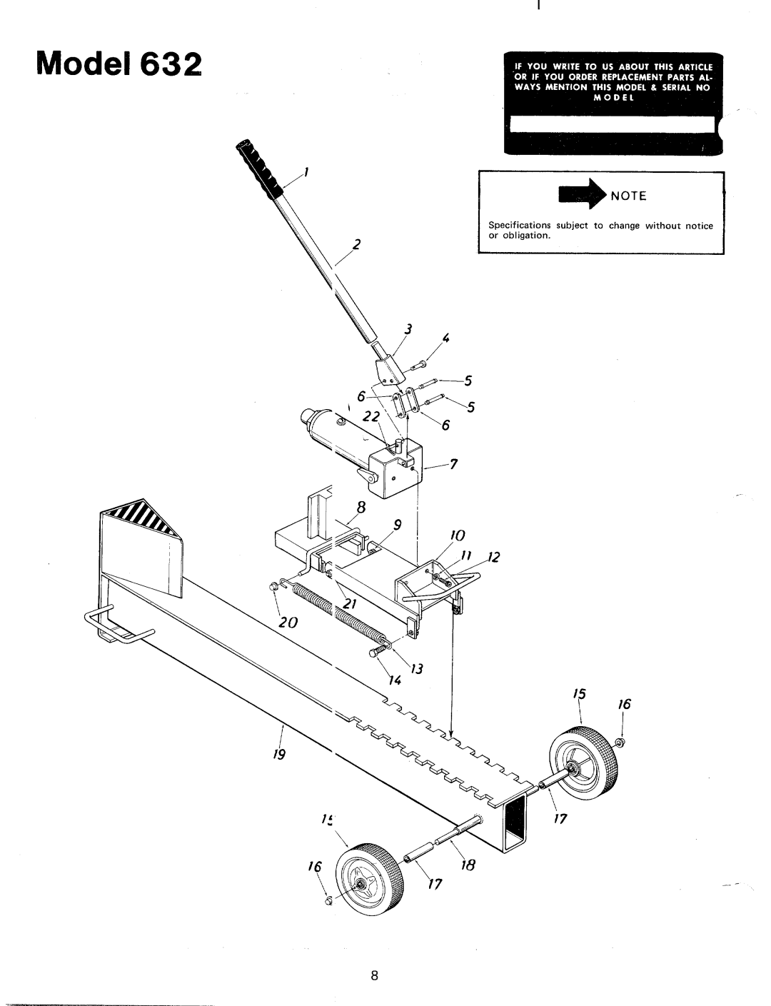 MTD 24632S, 245-632-000 manual 