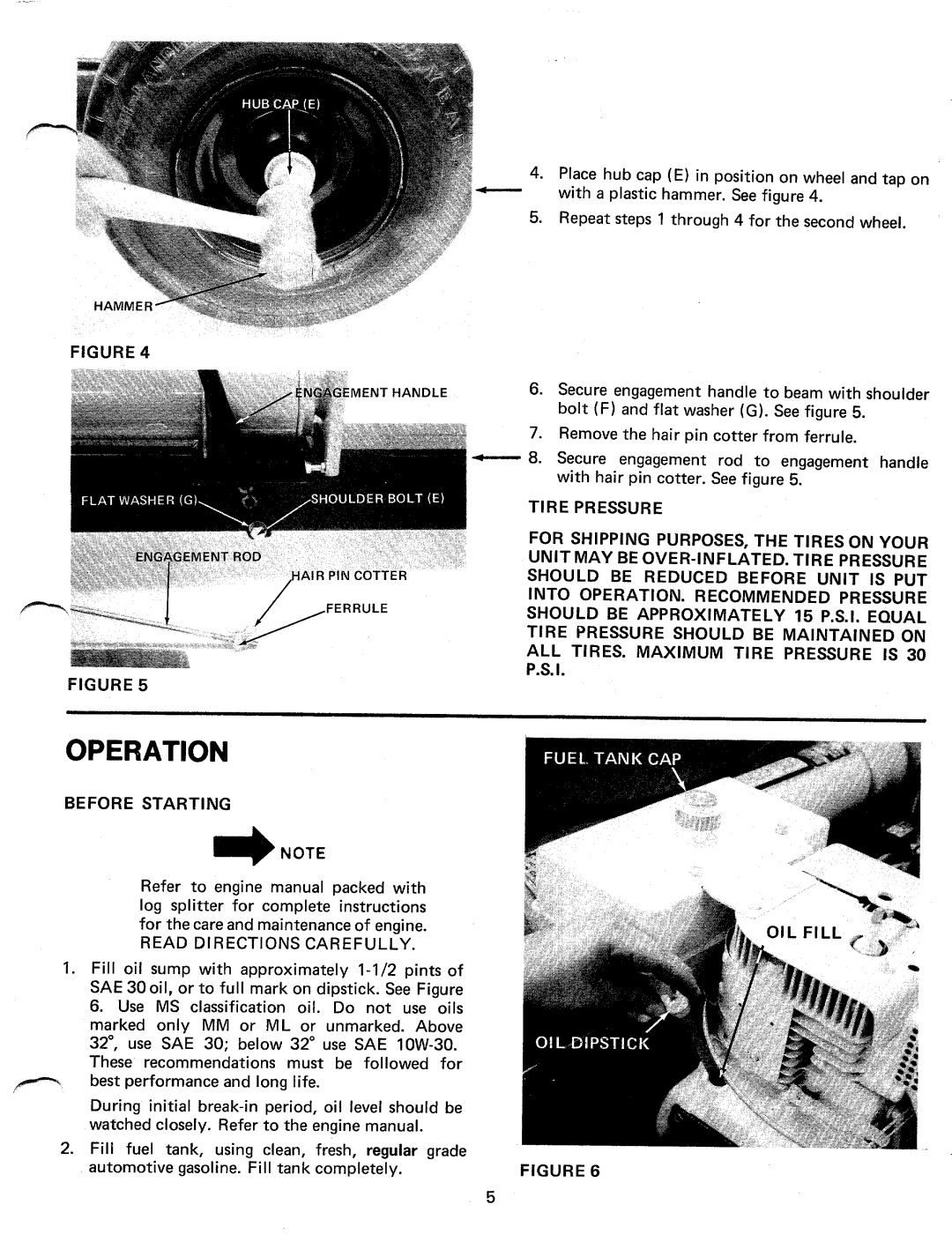 MTD 24645-A, 24642-A, 242-645A, 242-642A manual 