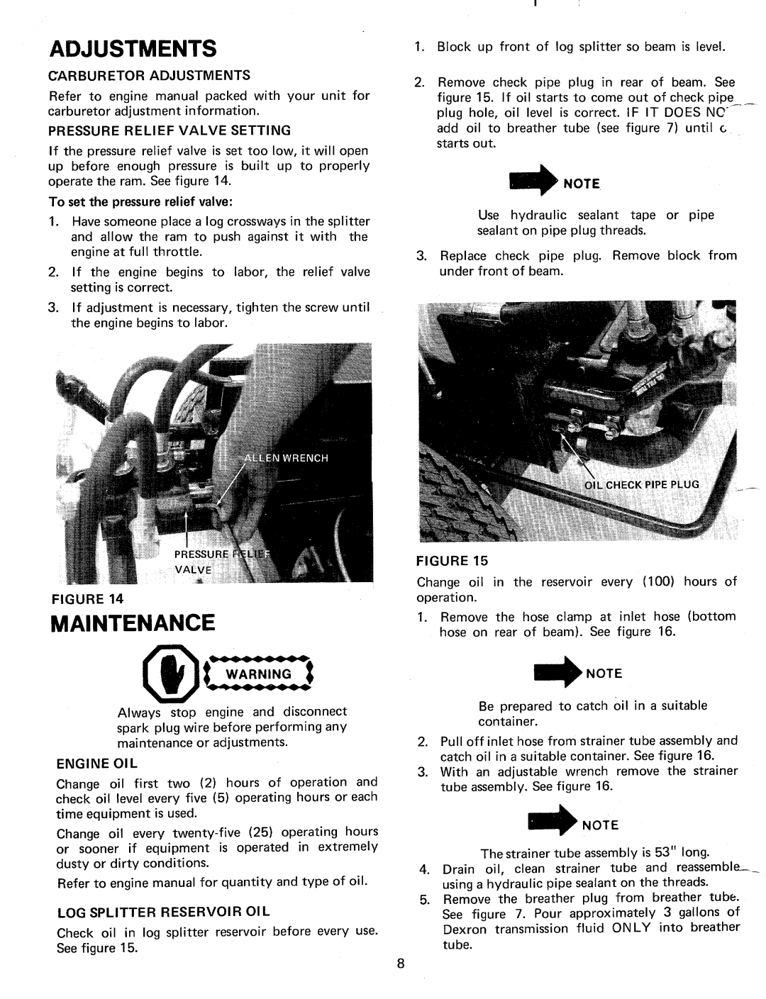 MTD 24642-A, 24645-A, 242-645A, 242-642A manual 