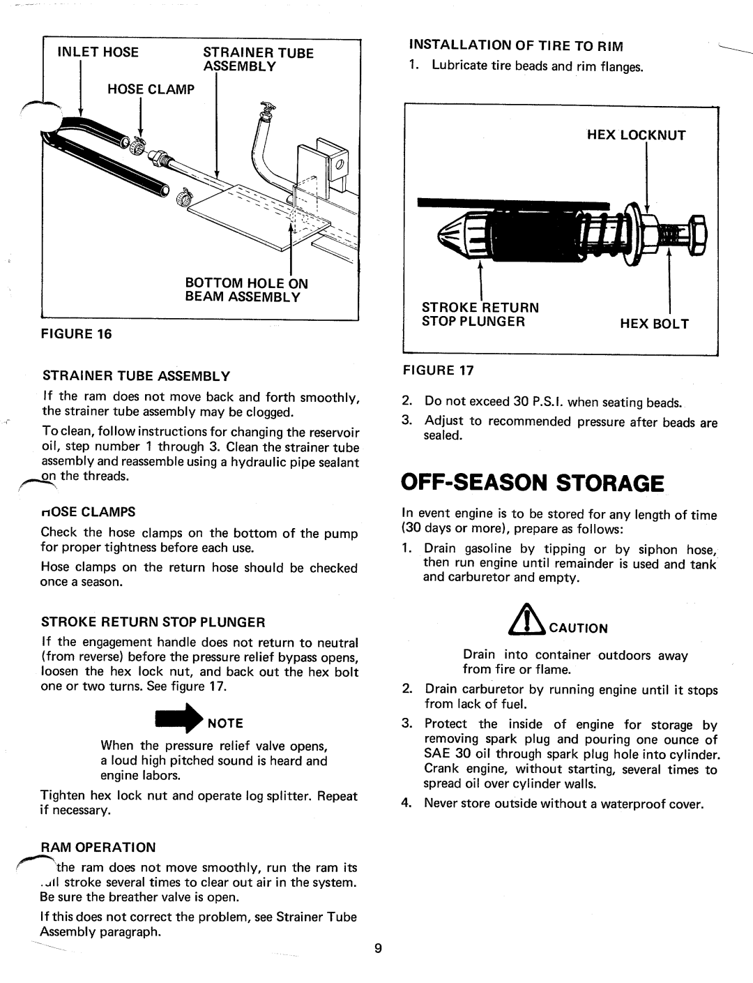 MTD 24645-A, 24642-A, 242-645A, 242-642A manual 