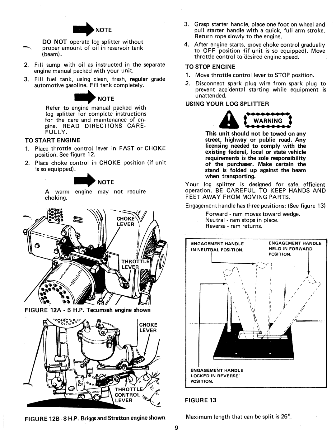 MTD 24645S, 24642S, 245-645-000, 245-642-000 manual 