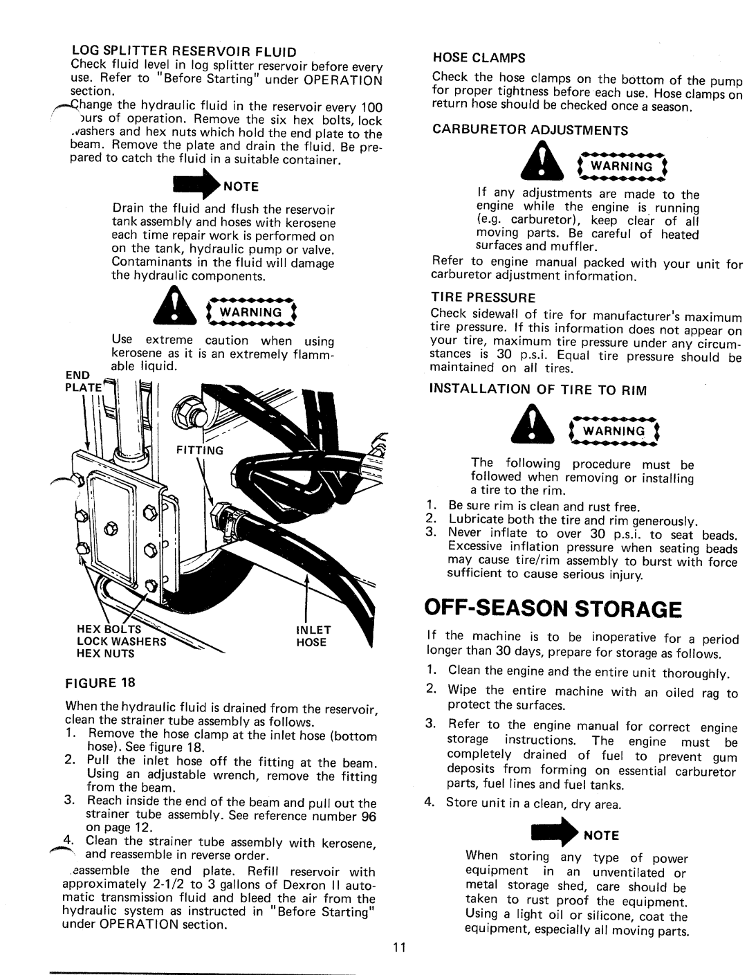 MTD 24642-8, 24645-8, 248-642-000, 248-645-000 manual 