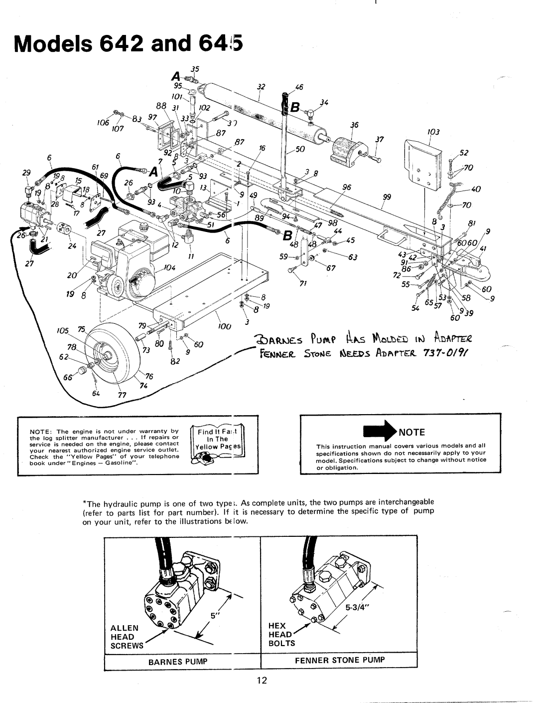 MTD 24645-8, 248-642-000, 248-645-000, 24642-8 manual 