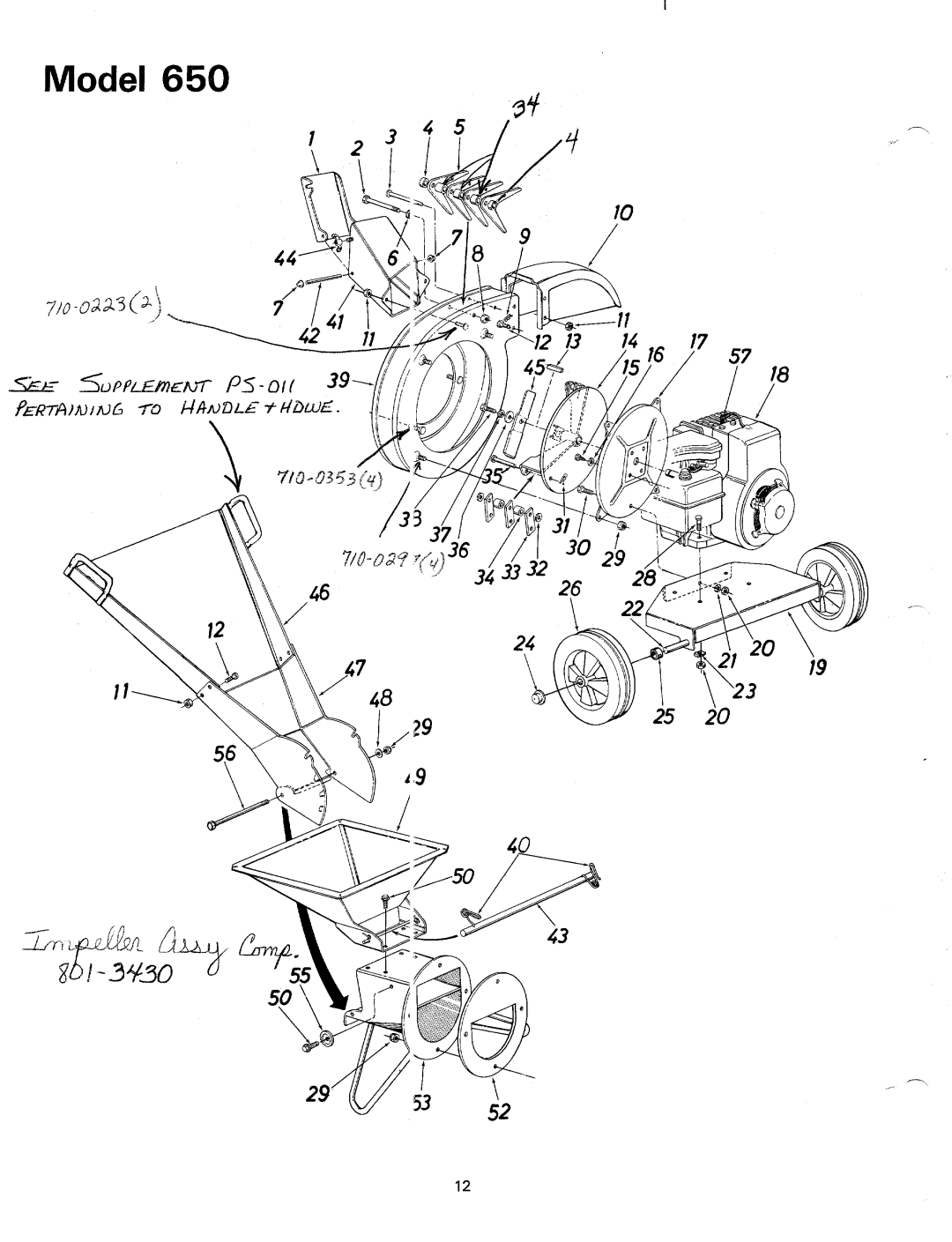 MTD 24650-9 manual 