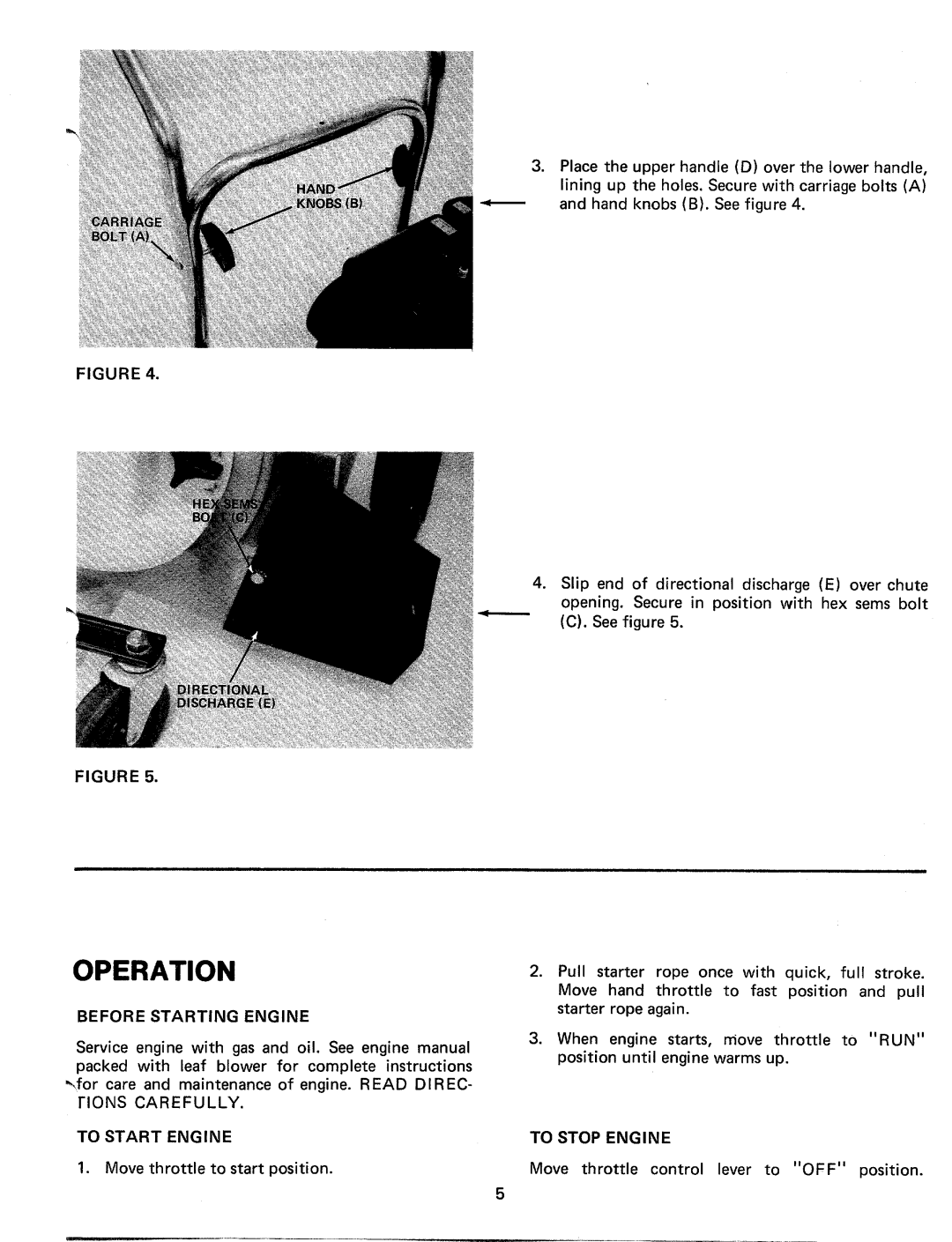 MTD 243-693A, 24695U, 243-692A, 243-694A manual 