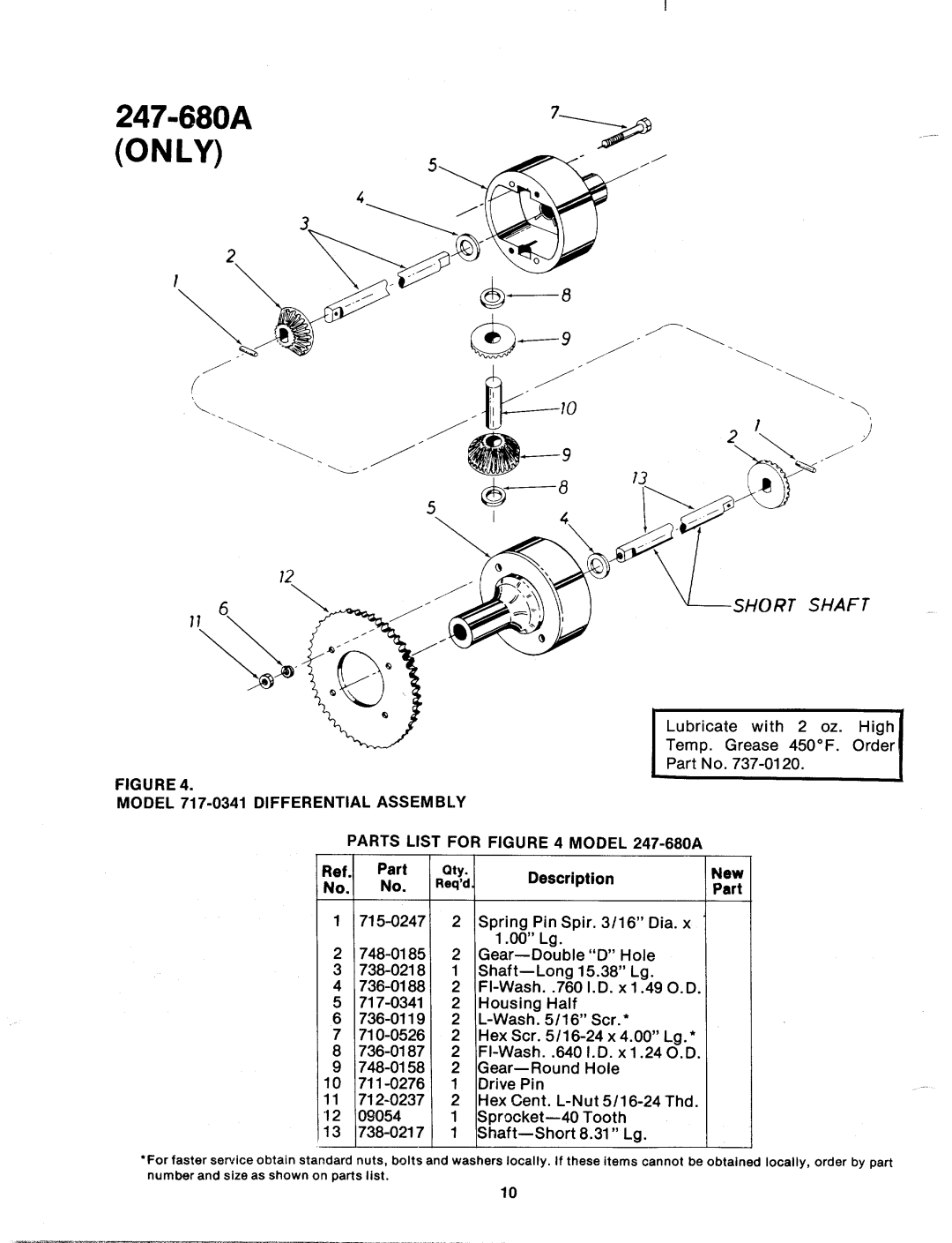 MTD 247-680-300, 247-680A, 247-670A, 247-670-300 manual 