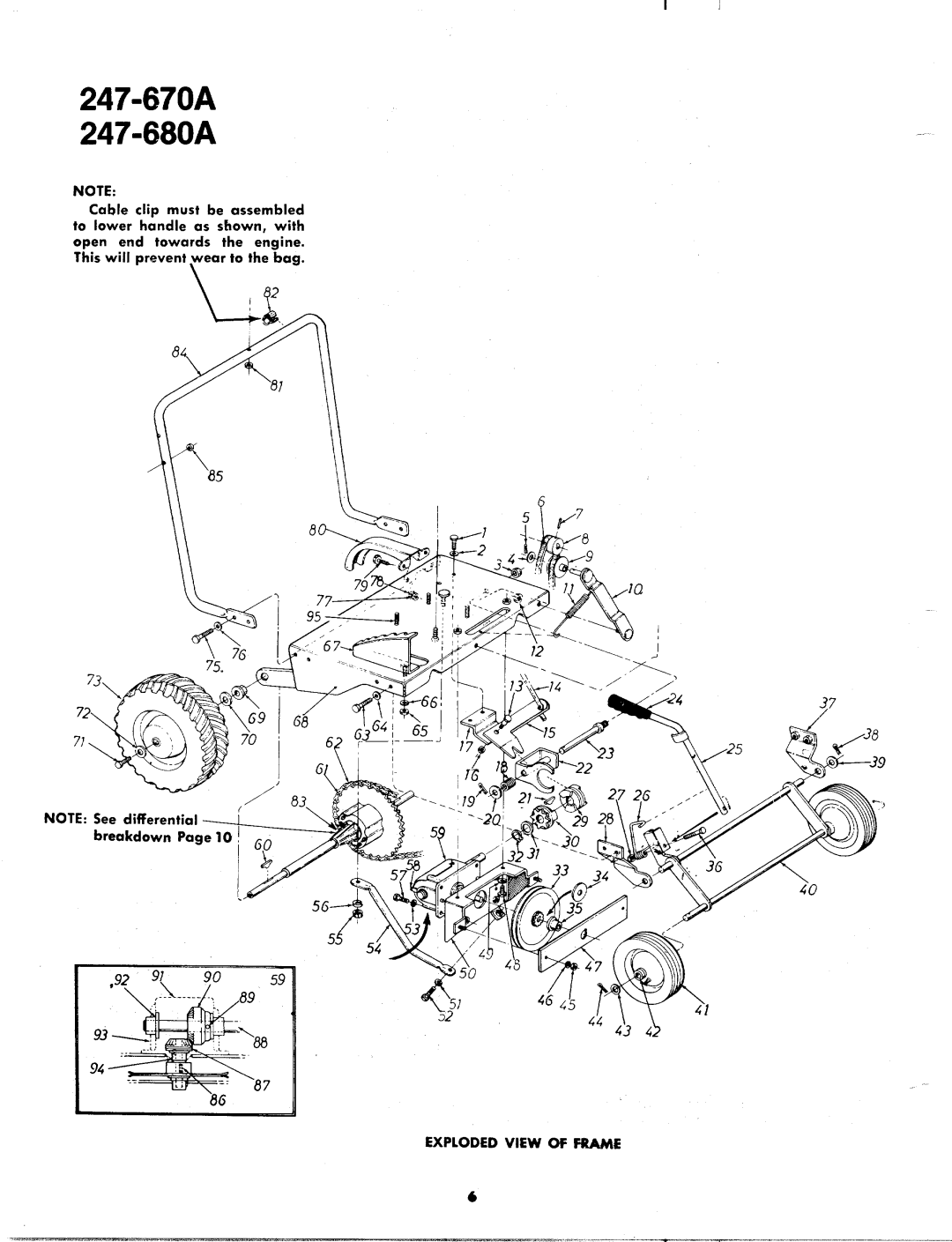 MTD 247-680-300, 247-680A, 247-670A, 247-670-300 manual 