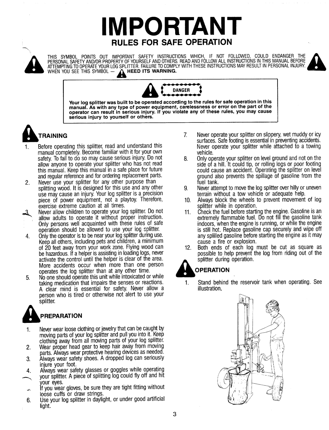 MTD 248-623-003, 248-622-003 manual 