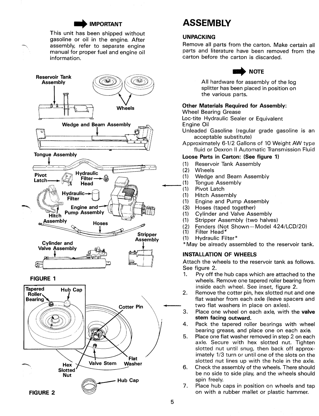 MTD 248-623-003, 248-622-003 manual 