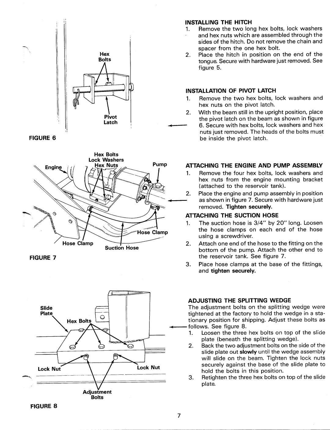 MTD 248-623-003, 248-622-003 manual 